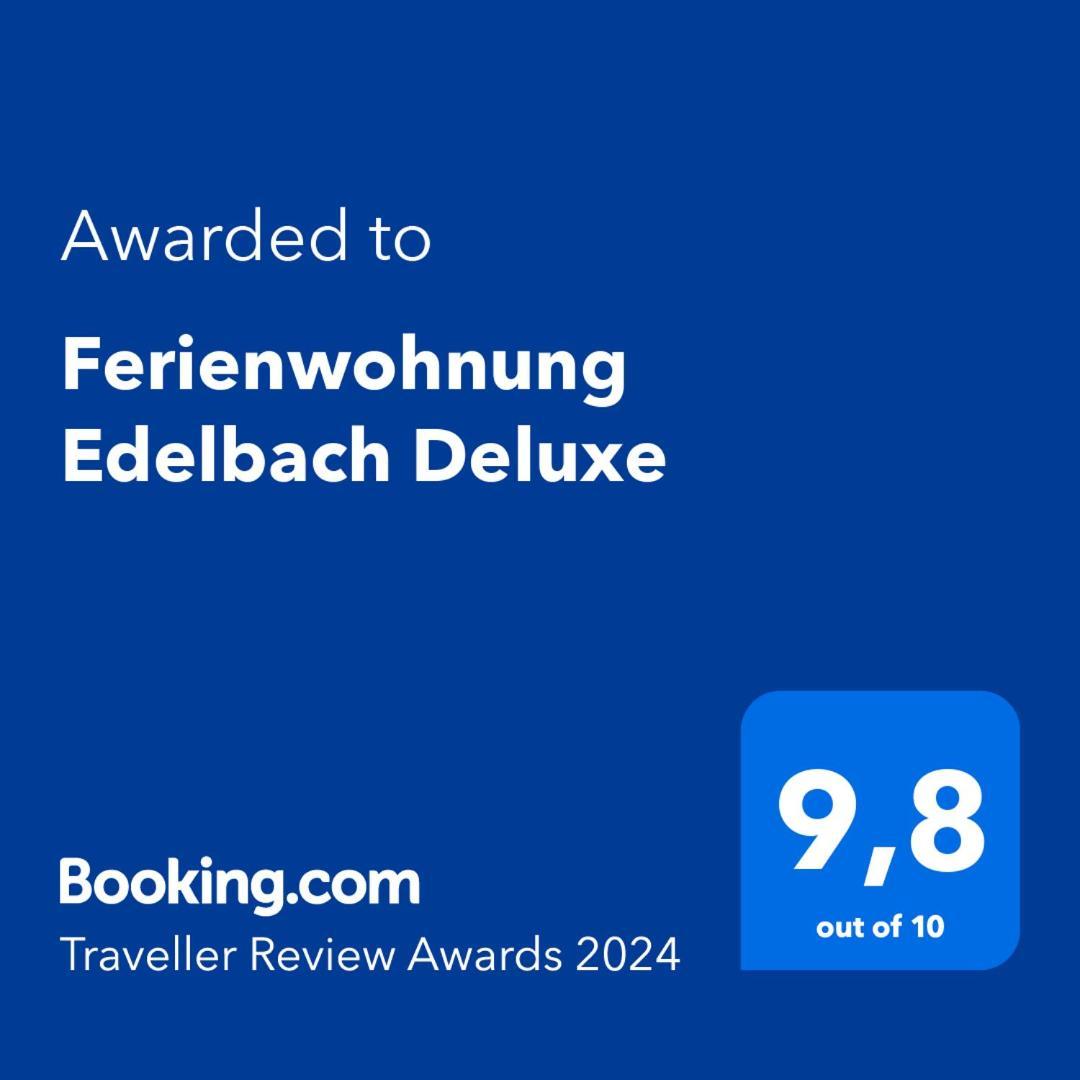 Ferienwohnung Edelbach Deluxe Заттендорф Экстерьер фото